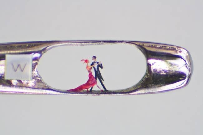These Sculptures Are so Small, They Can Pass Through a Needle's Eye
