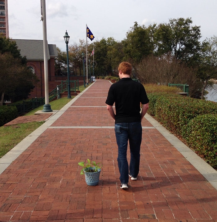 A Coworker Asked This Guy To Watch Her Plant For 4 Days