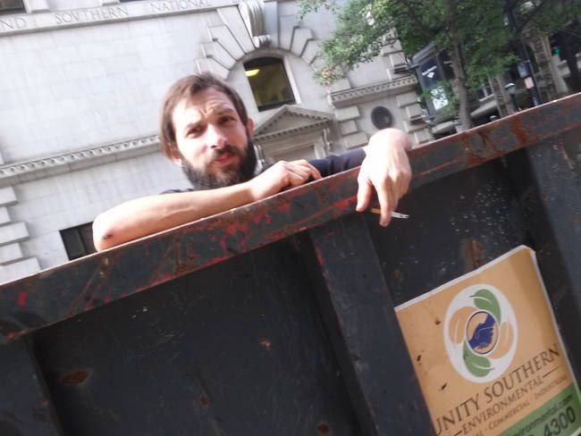 A Dumpster Doesn't Have To Be Full Of Trash, This One Is Full Of Dream