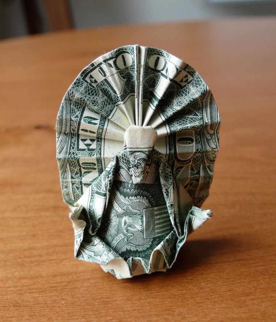 Dollar Bill Origami