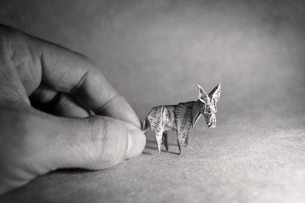 These Pieces Of Origami Are So Perfect And Small, They're Shocking