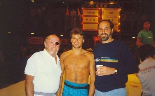 Behind the scenes photos from a little gem known as “Bloodsport”