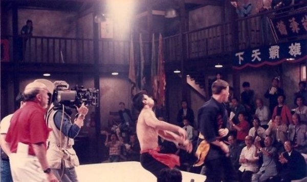 Behind the scenes photos from a little gem known as “Bloodsport”