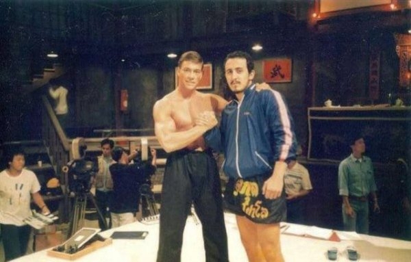 Behind the scenes photos from a little gem known as “Bloodsport”