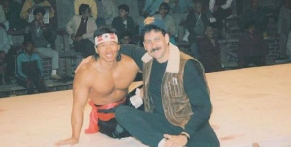 Behind the scenes photos from a little gem known as “Bloodsport”