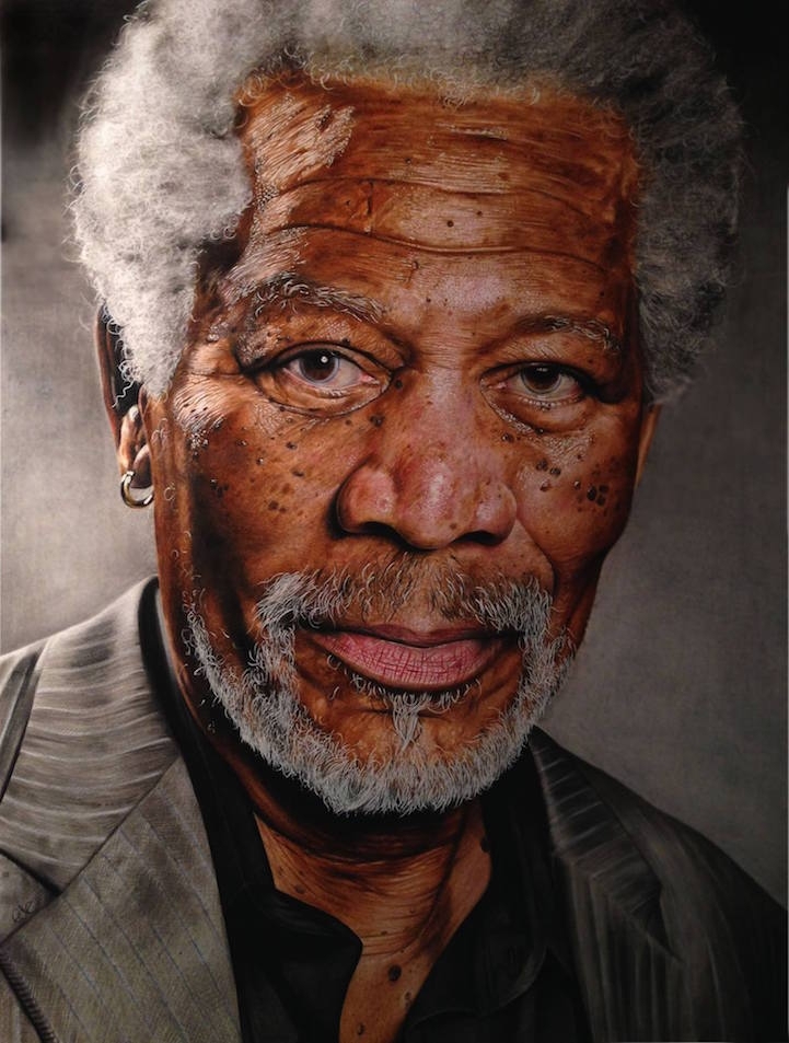18-Year-Old Artist's Amazingly Realistic Drawings of Celebrities