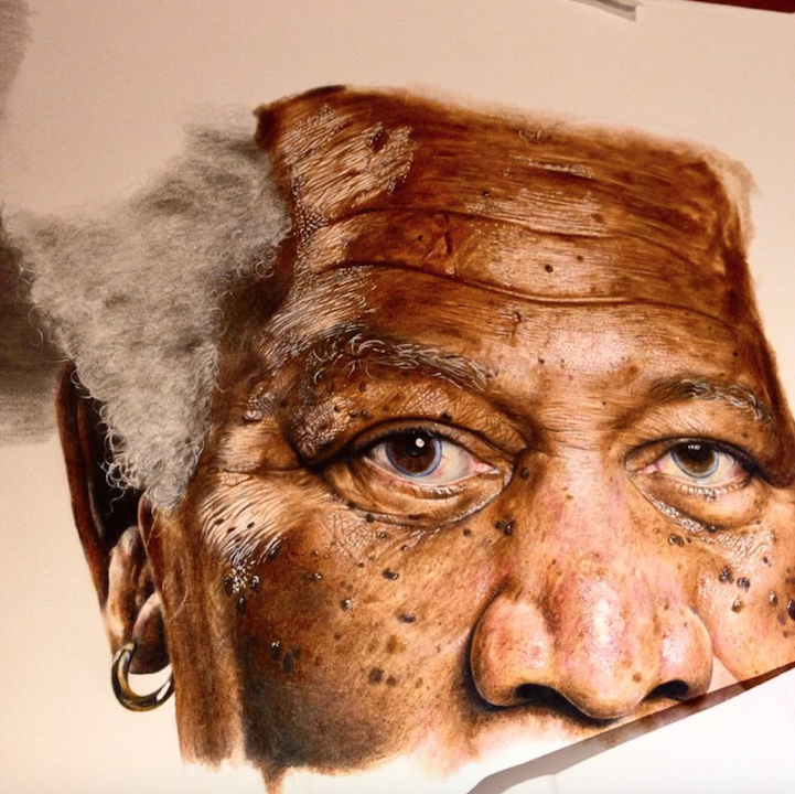 18-Year-Old Artist's Amazingly Realistic Drawings of Celebrities
