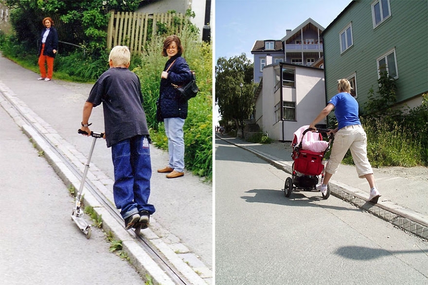 Norway Has World’s First Bike Escalator