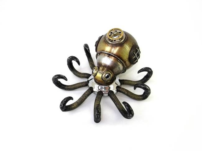 These Charmingly Steampunk Animals Are Created From Scrap Metal