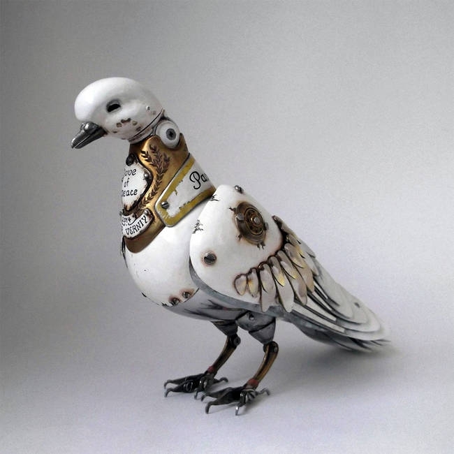 These Charmingly Steampunk Animals Are Created From Scrap Metal