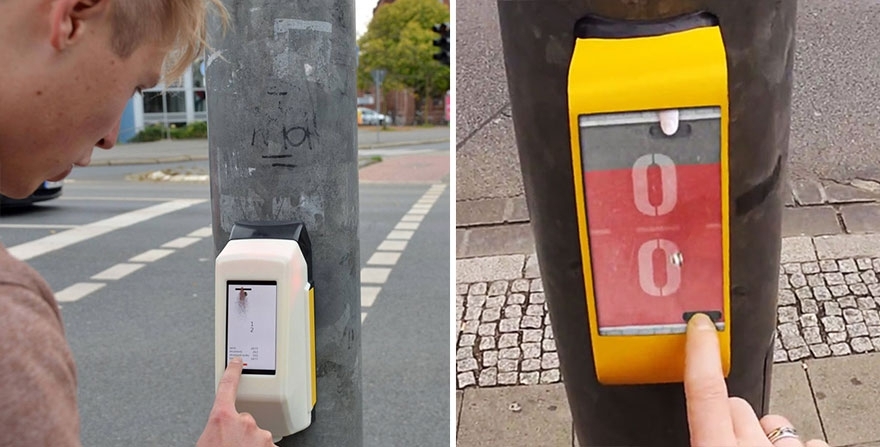 Crosswalk That Lets You Play Pong