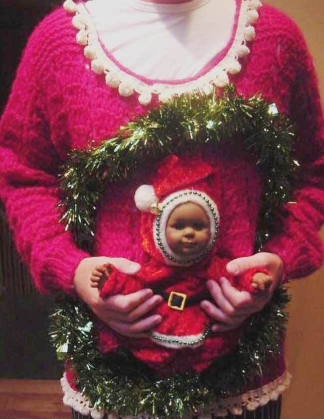 20 People Who Have Taken This Ugly Christmas Outfit Trend Way Too Far