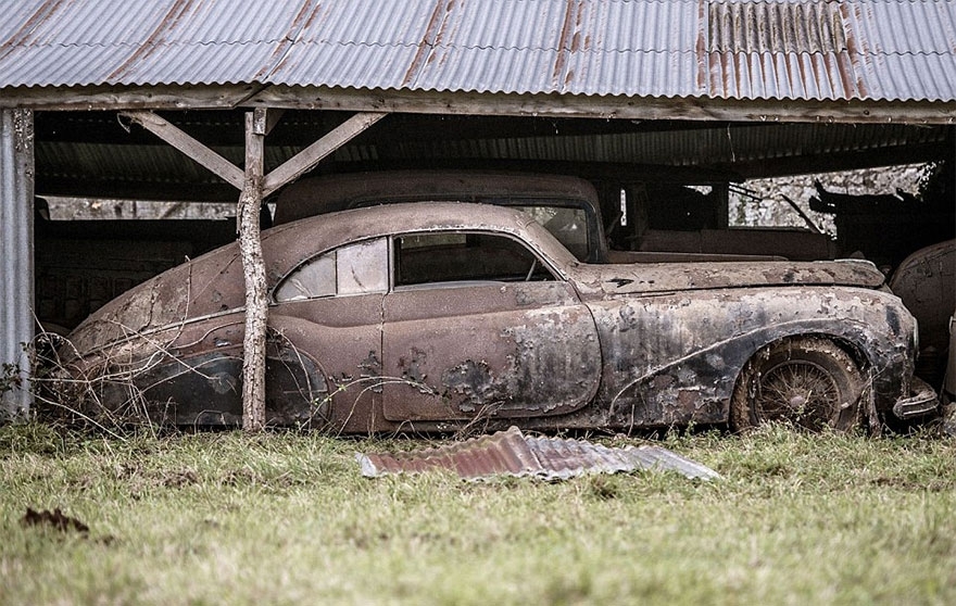 60 Vintage Cars Found After 50 Years Of Neglect