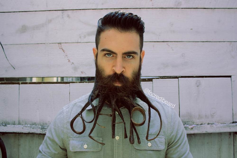 This man’s incredible beard is an evolving work of art Read more at ht