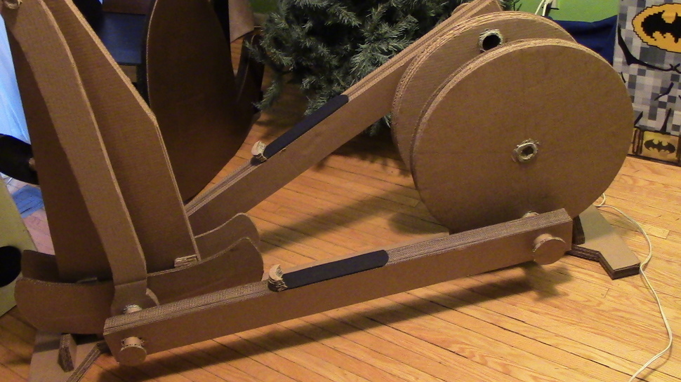 Guy Builds An Awesome Elliptical Machine