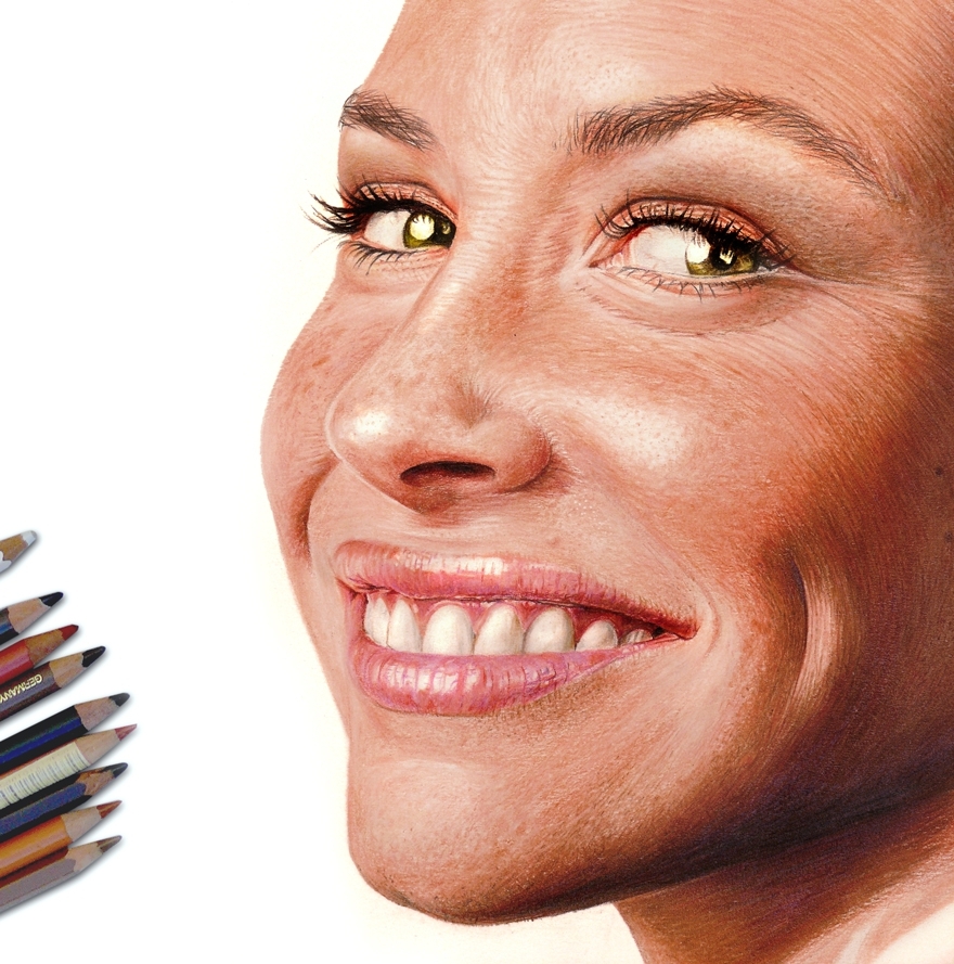 Hyper-Realistic Pencil Drawings Of Celebrities