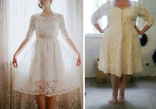 Ads Versus Reality: 14+ Disappointing Wedding Dresses