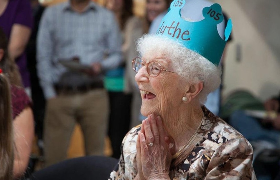 "Happy Birthday" To Edythe Kirchmaier, The Oldest Person On Facebook*