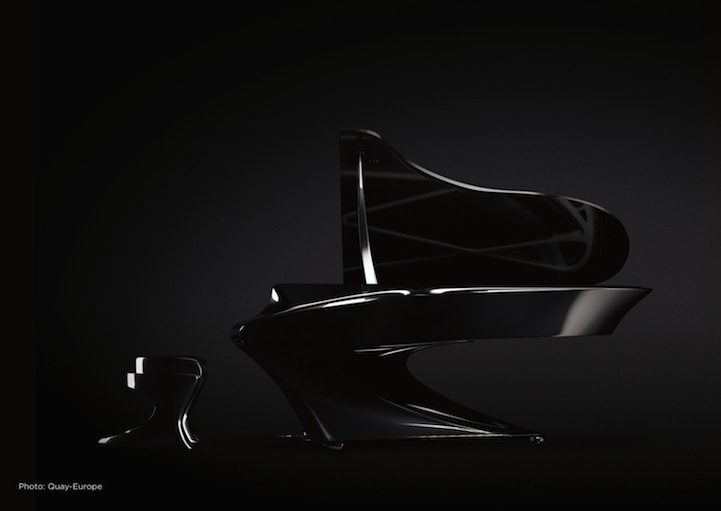 Designers Works Over Ten Years to Complete Gorgeous Grand Piano