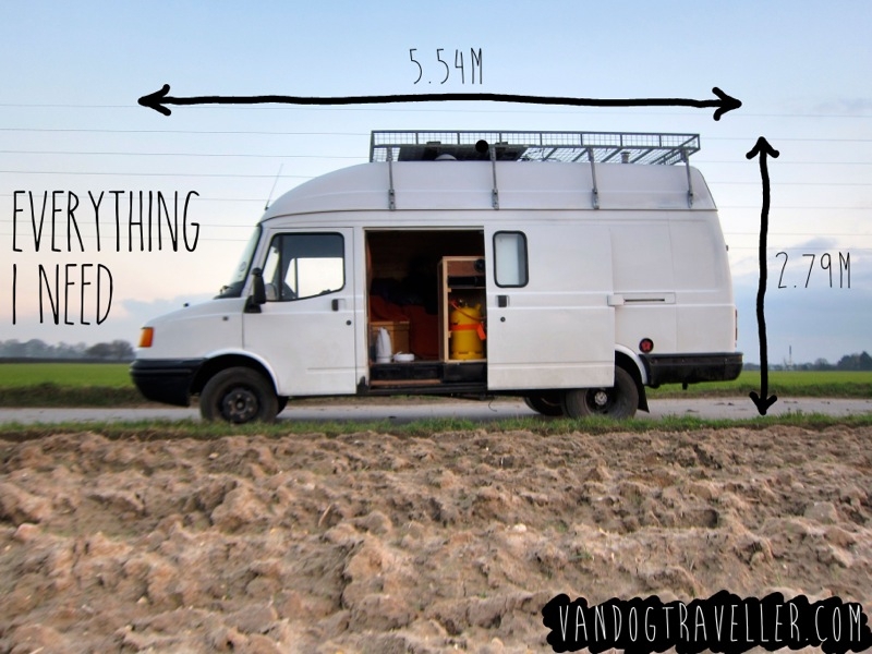 This Guy Turned A Van Into An Apartment And Is Traveling Around Europe