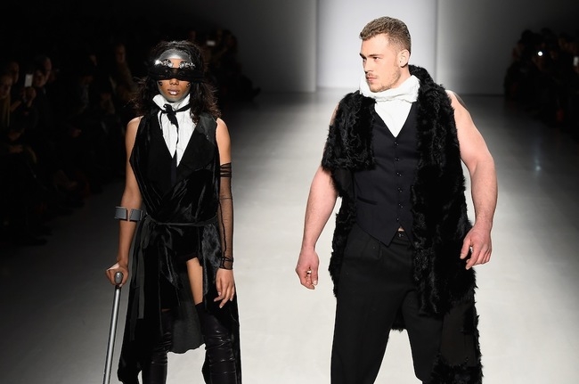 New York Fashion Week’s First Male Amputee Model