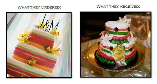 25 Wedding Cakes So Bad You Might Reconsider Getting Married Altogethe