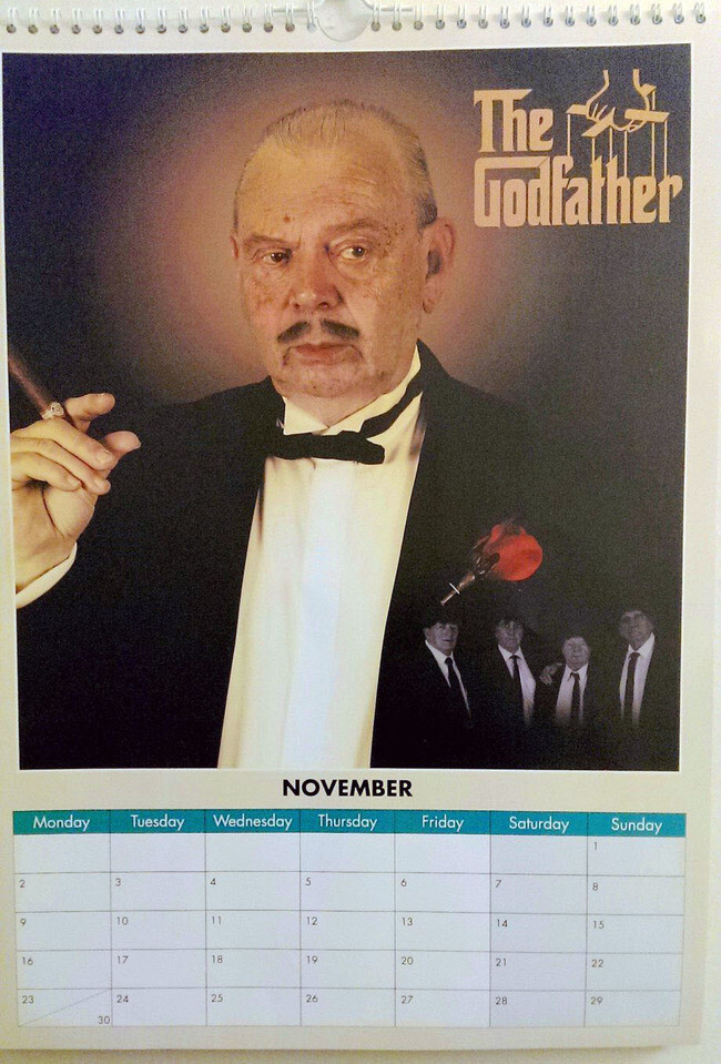 Retirement Home Residents Recreate Famous Movie Posters