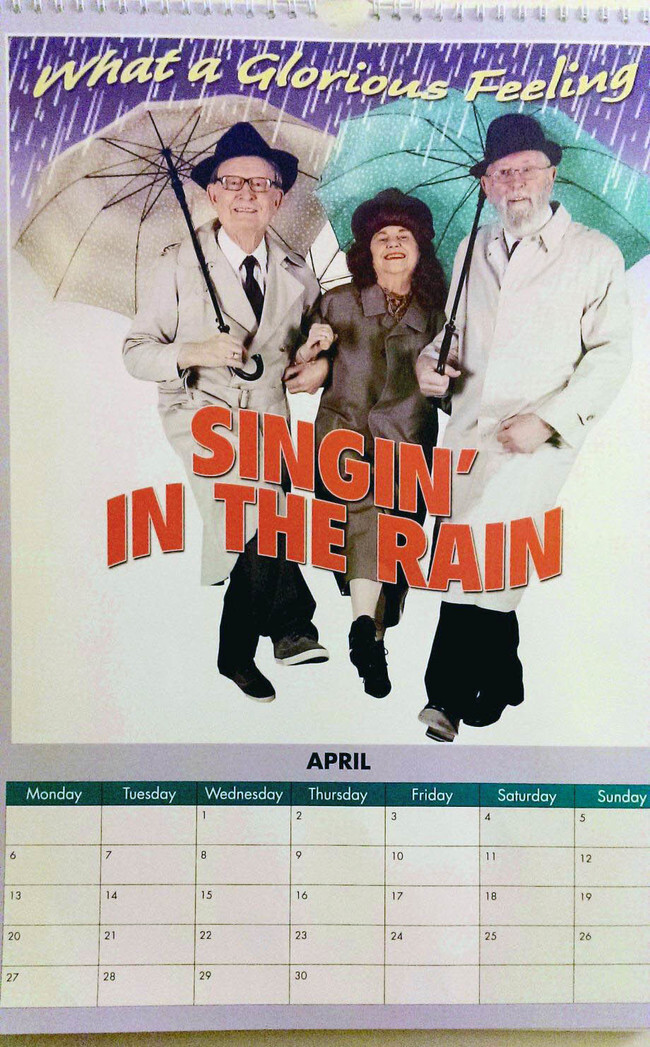 Retirement Home Residents Recreate Famous Movie Posters