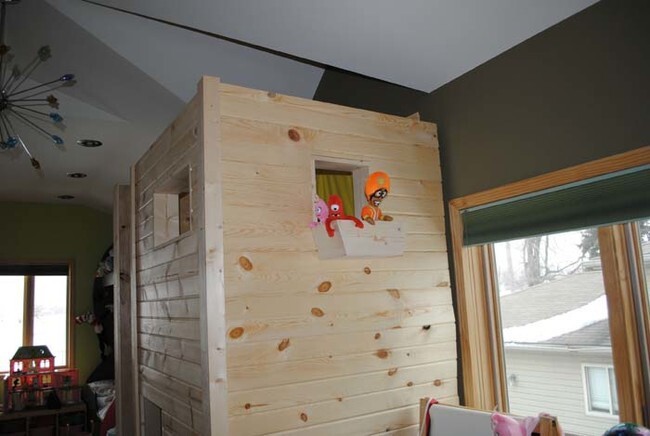 A Dad Took A Pile Of Plywood And Made His Daughter The Happiest Little