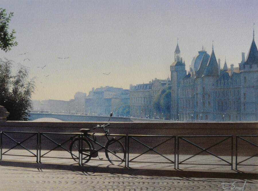 The charm of Paris in the works of Thierry Duval