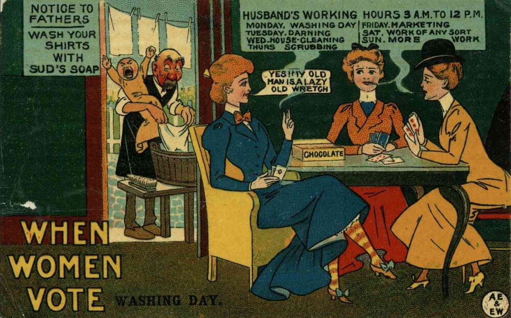 16 Posters That Warned Men About The Dangers Of Women Having Rights