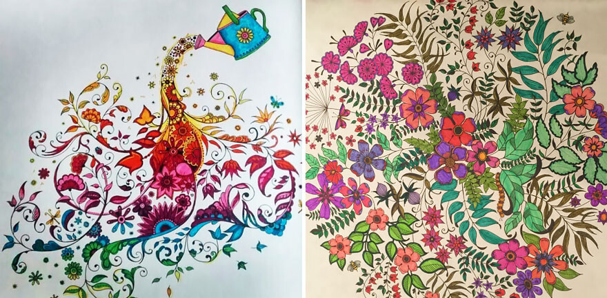 Artist Creates Adult Coloring Books