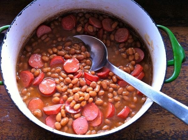 27. Homemade Franks and Beans