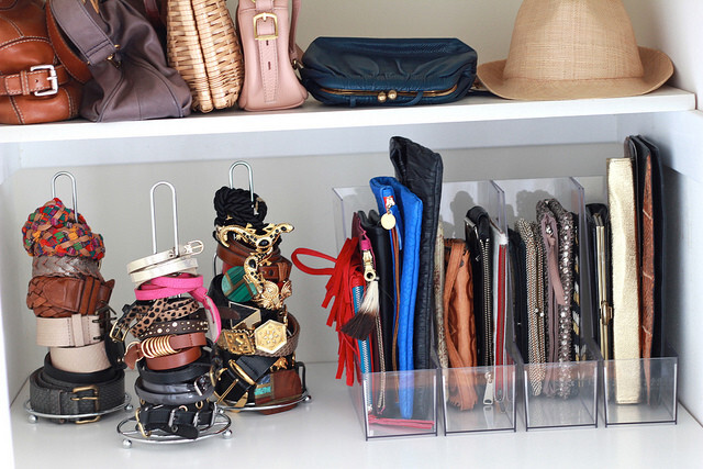 Organize your clutches.