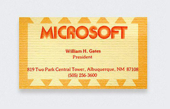Bill Gates, President of Microsoft 