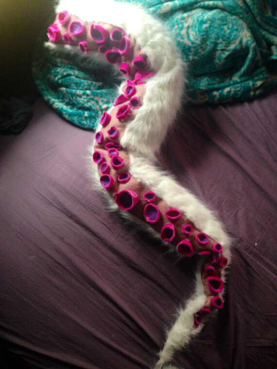 10. This curly, furry tentacle looks surprisingly cute.