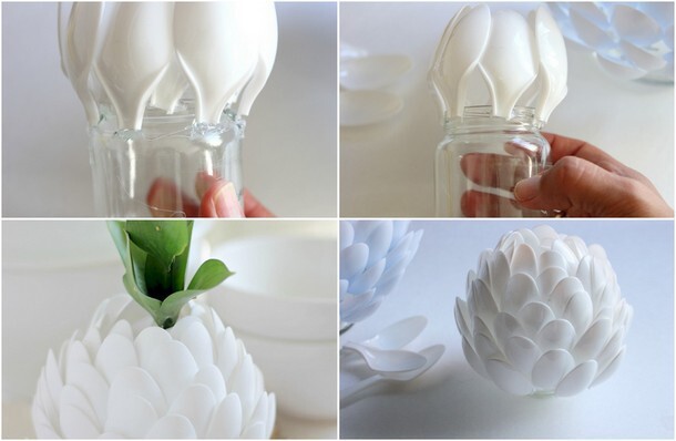 Artichoke shaped vase