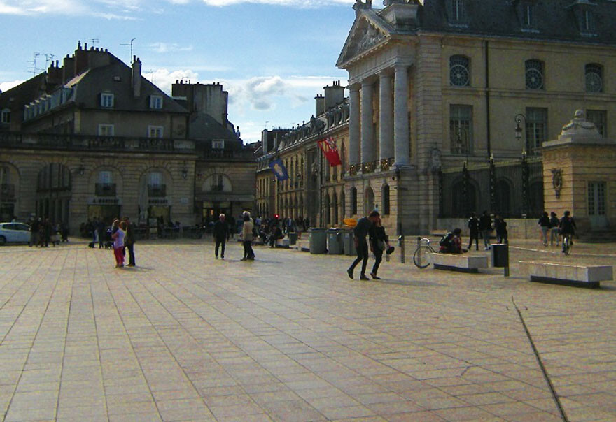 He Found WW2 Photos Of Dijon In France And Retook Them 70 Years Later