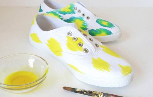 7. Dyed Ikat Sneakers