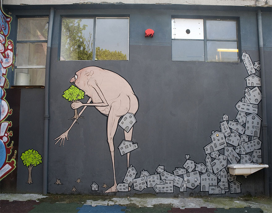 36 Powerful Street Art Pieces That Tell The Uncomfortable Truth