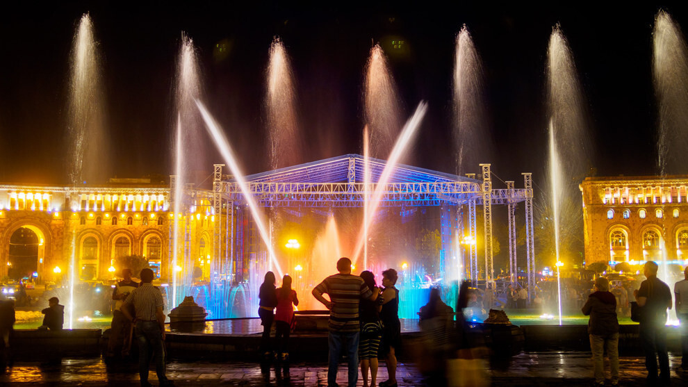 11. But Armenia can do modern, too. Anyone who’s been there knows its public fountain game is on point.