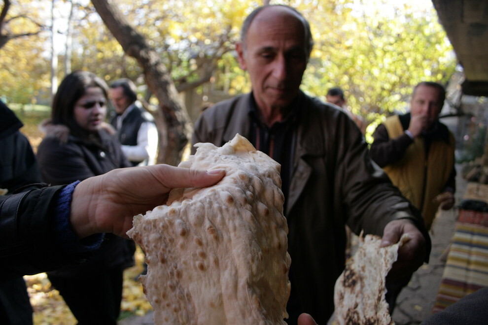 18. …and its traditional flatbread, called lavash.