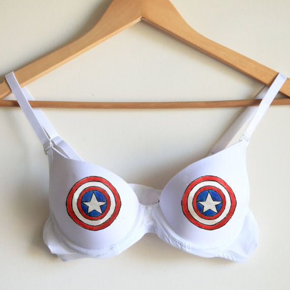 Captain America Bra — $50