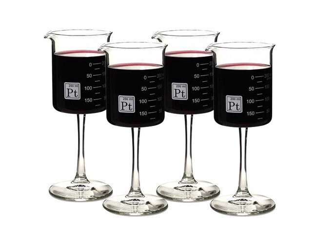 8. Beaker Wine Glass: