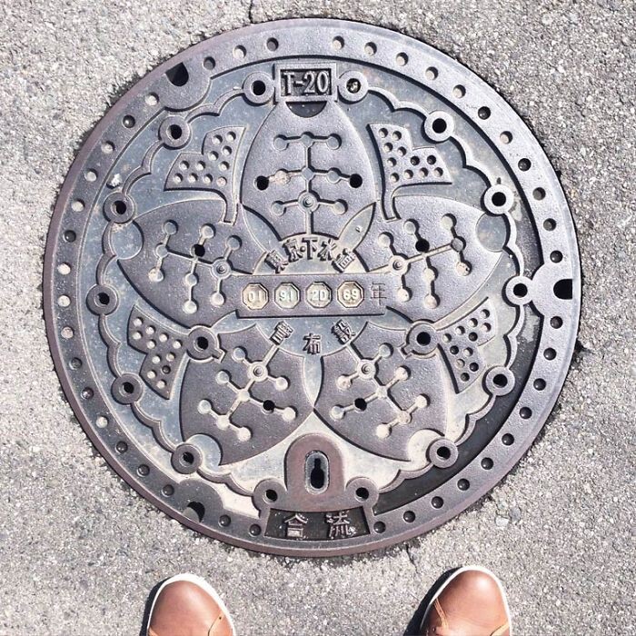 Beautiful Japanese Manhole Covers