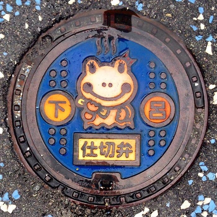 Beautiful Japanese Manhole Covers