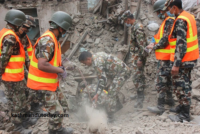4-month-old Sonit Awal was trapped by the devastating earthquake in Nepal