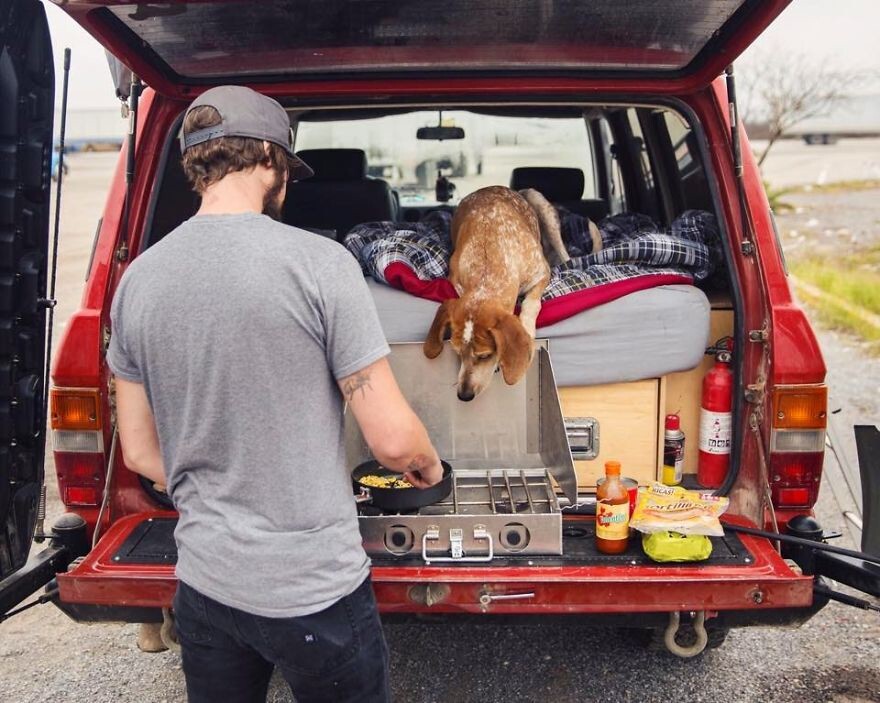 Photographer Takes His Rescued Dog Maddie On Epic Adventures