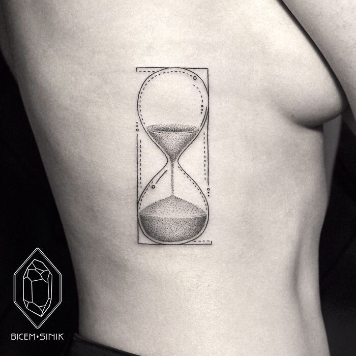 Geometric Line And Dot Tattoos By Turkish Artist Prove Less Is More