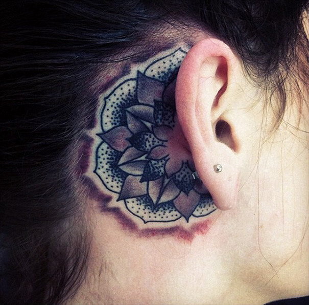 50 Creative Ear Tattoos